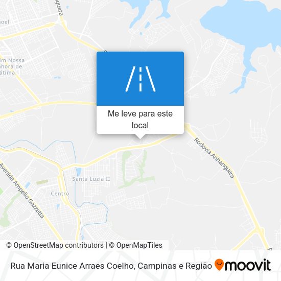 Rua Maria Eunice Arraes Coelho mapa