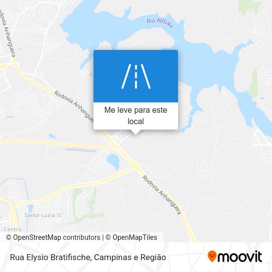 Rua Elysio Bratifische mapa