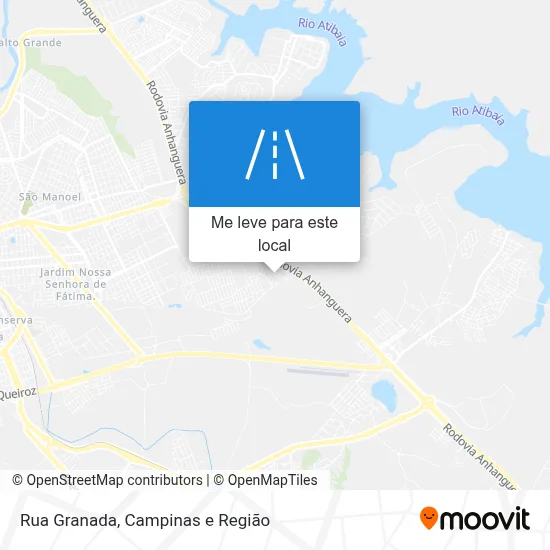 Rua Granada mapa