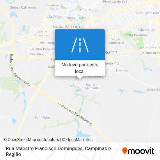 Rua Maestro Francisco Domingues mapa