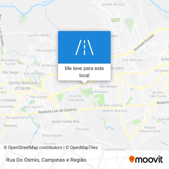 Rua Do Osmio mapa