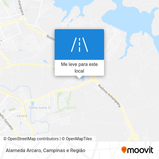 Alameda Arcaro mapa