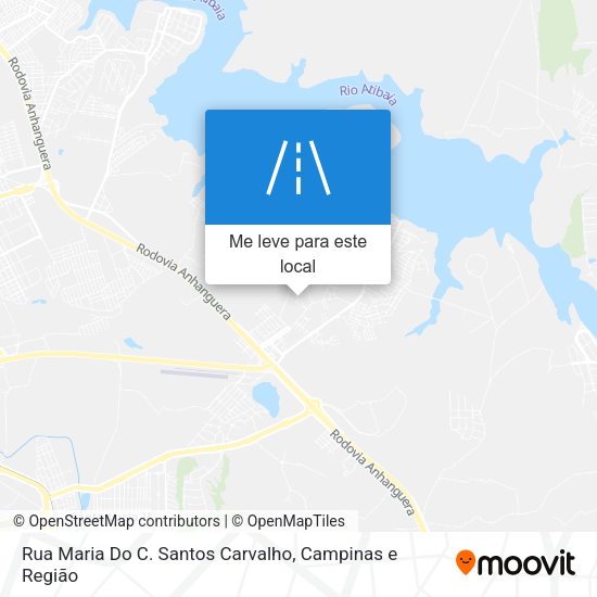 Rua Maria Do C. Santos Carvalho mapa