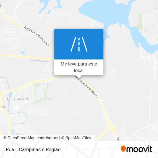 Rua I mapa