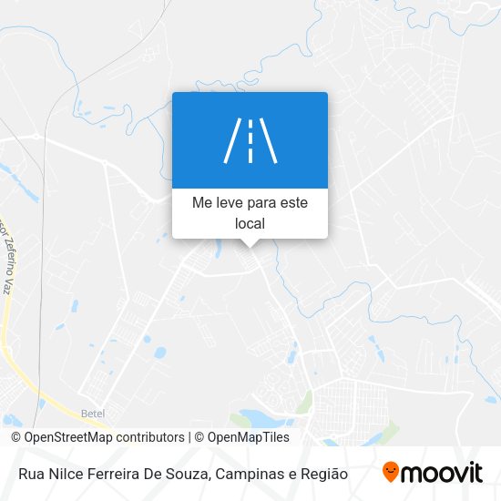 Rua Nilce Ferreira De Souza mapa