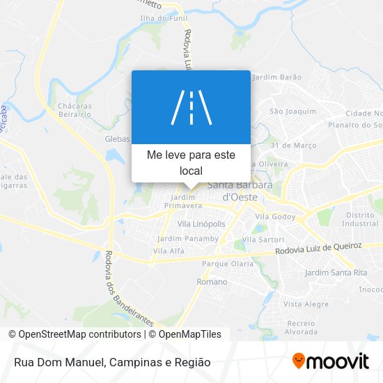 Rua Dom Manuel mapa