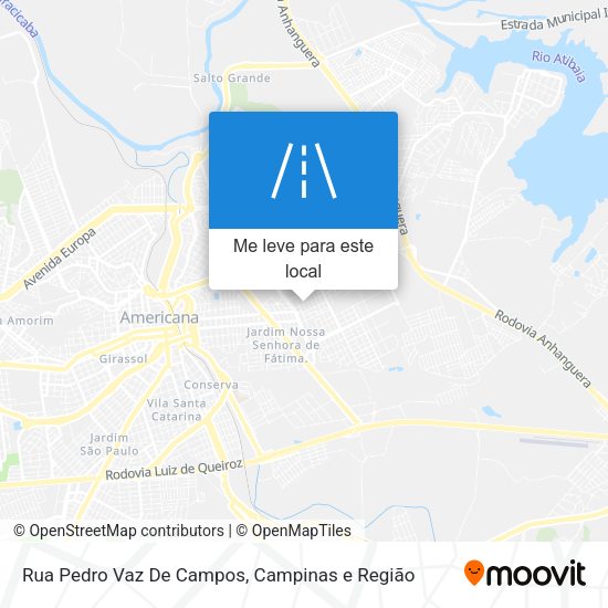 Rua Pedro Vaz De Campos mapa