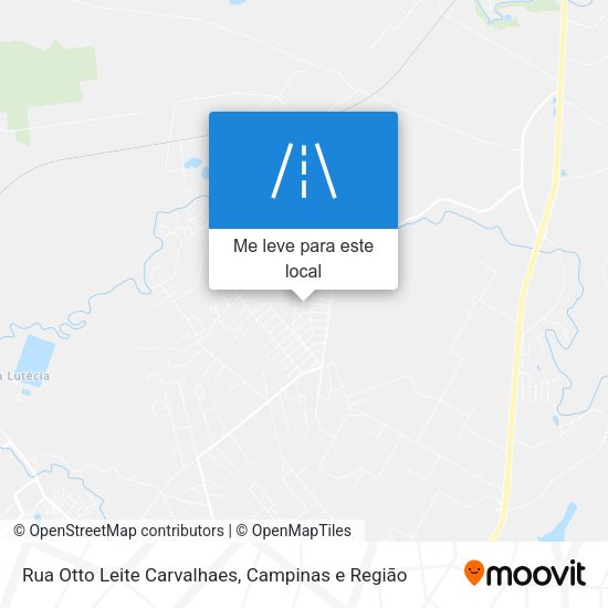 Rua Otto Leite Carvalhaes mapa