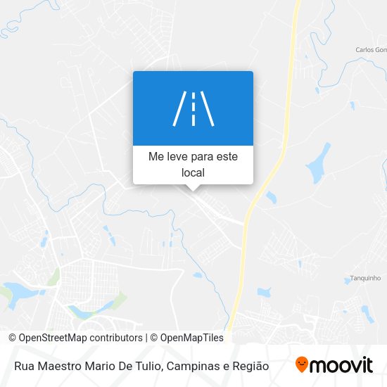 Rua Maestro Mario De Tulio mapa