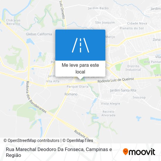 Rua Marechal Deodoro Da Fonseca mapa