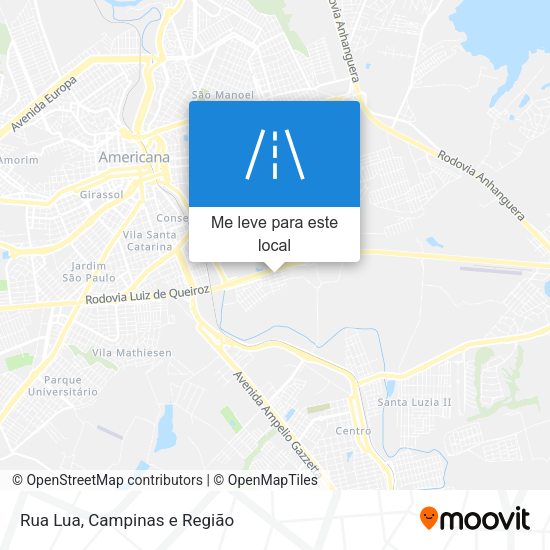 Rua Lua mapa