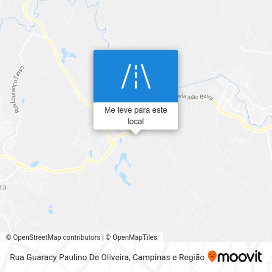 Rua Guaracy Paulino De Oliveira mapa