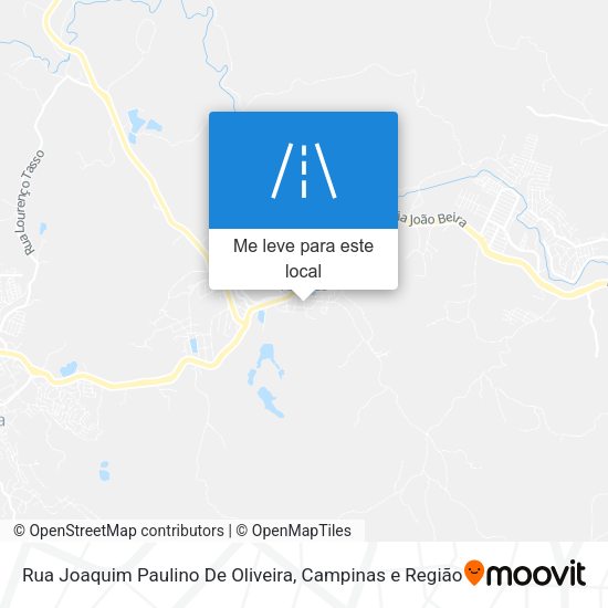 Rua Joaquim Paulino De Oliveira mapa