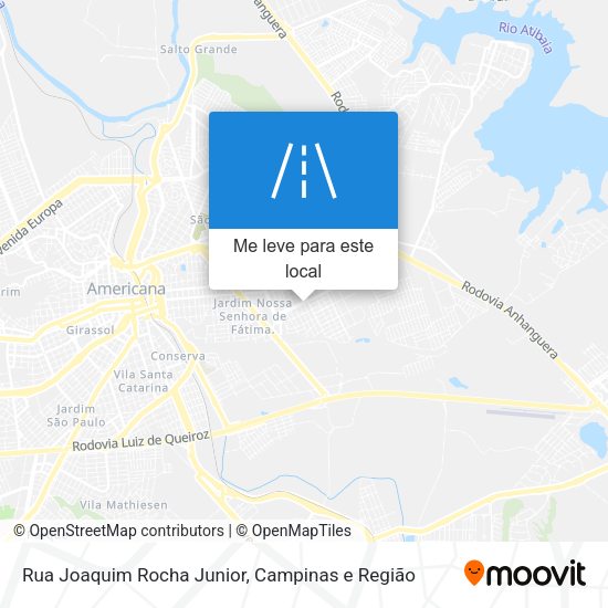 Rua Joaquim Rocha Junior mapa