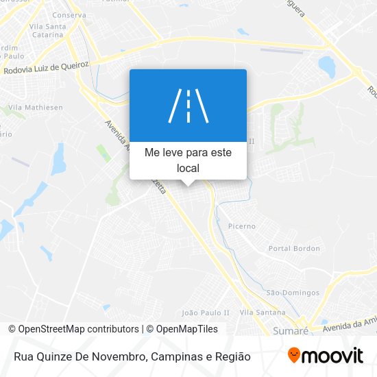 Rua Quinze De Novembro mapa