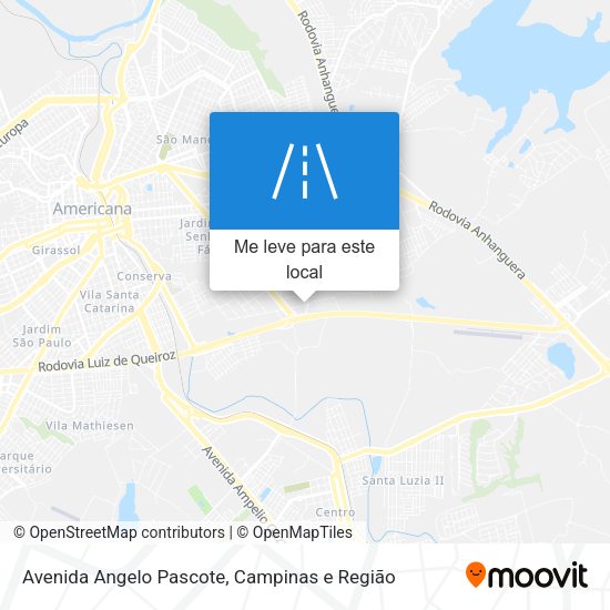 Avenida Angelo Pascote mapa