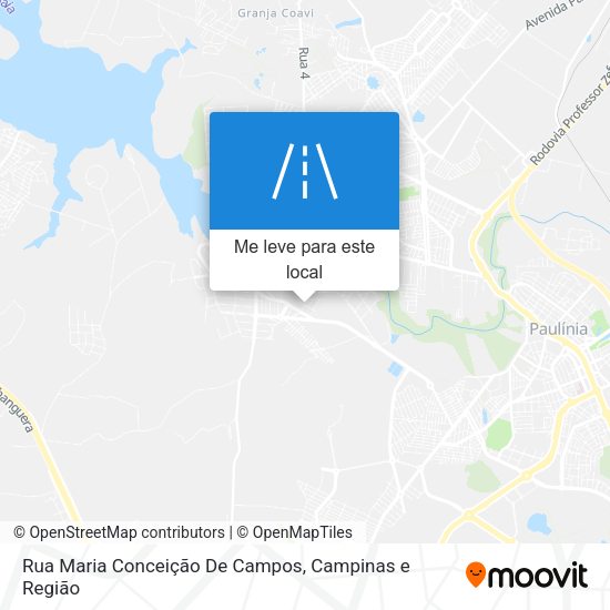Rua Maria Conceição De Campos mapa
