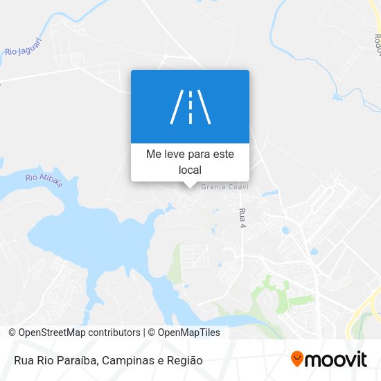 Rua Rio Paraíba mapa