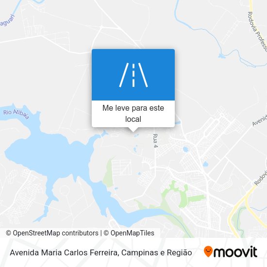 Avenida Maria Carlos Ferreira mapa