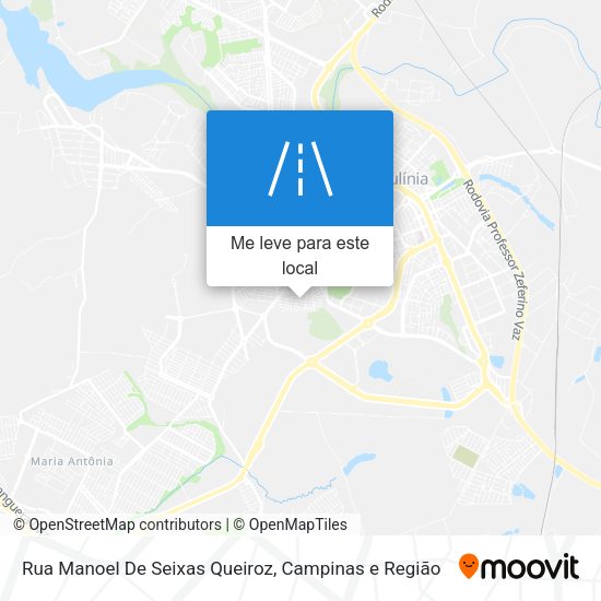 Rua Manoel De Seixas Queiroz mapa