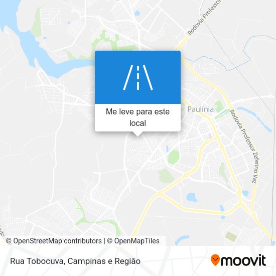 Rua Tobocuva mapa