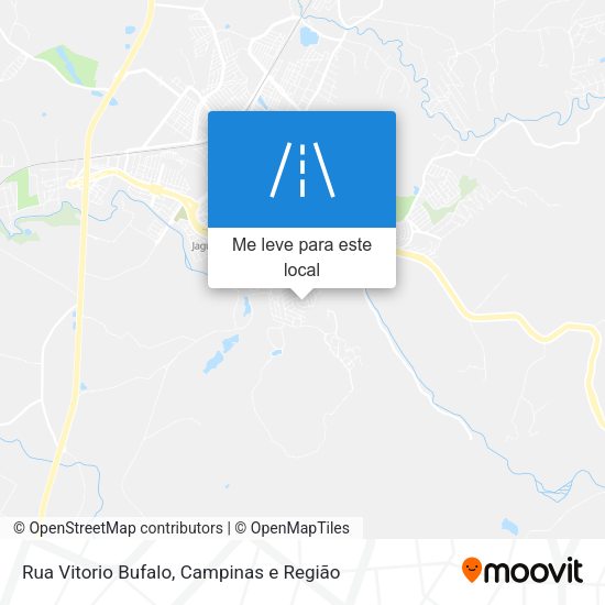 Rua Vitorio Bufalo mapa