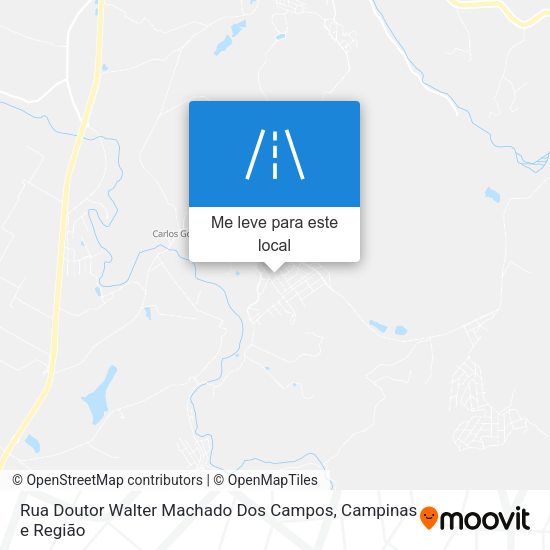 Rua Doutor Walter Machado Dos Campos mapa