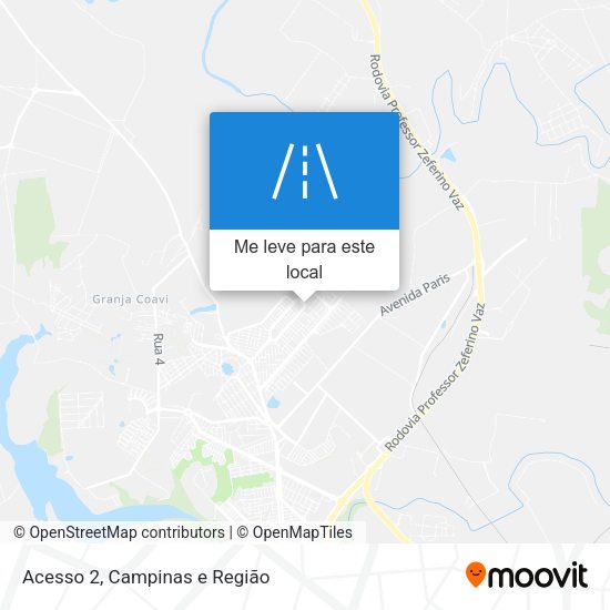 Acesso 2 mapa