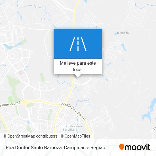 Rua Doutor Saulo Barboza mapa