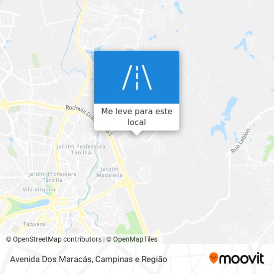 Avenida Dos Maracás mapa