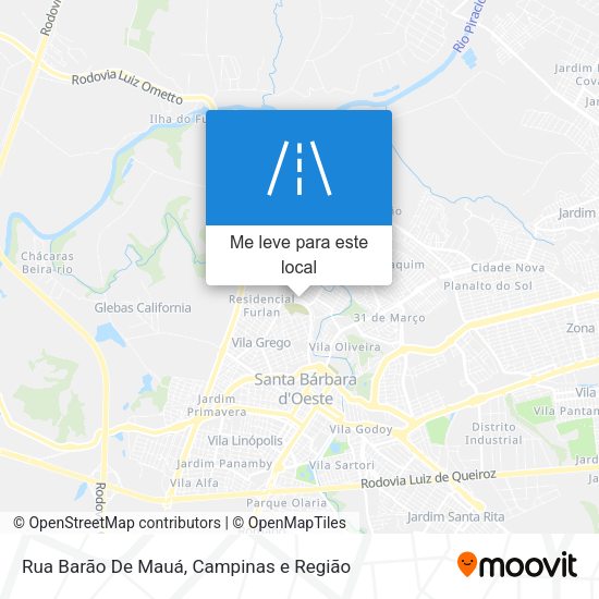 Rua Barão De Mauá mapa