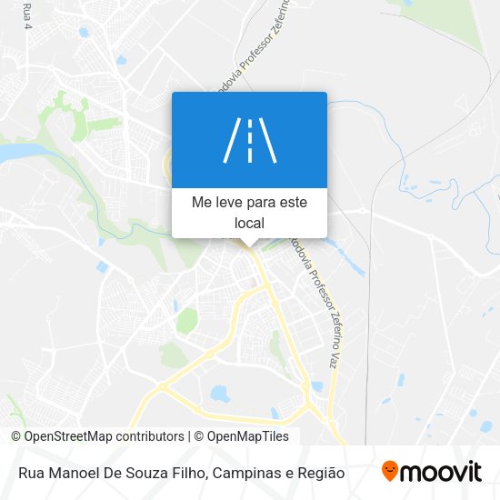 Rua Manoel De Souza Filho mapa