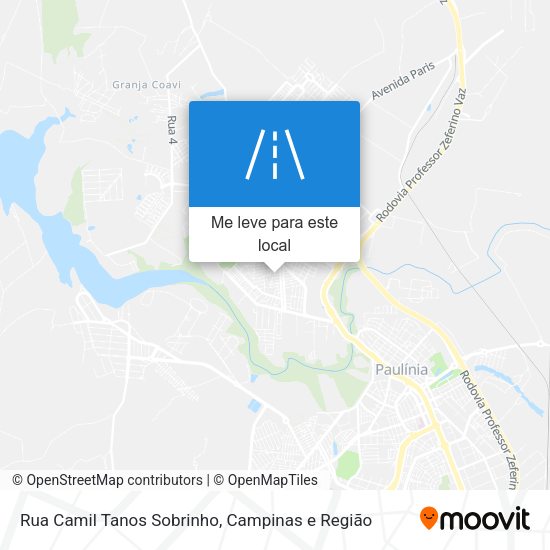 Rua Camil Tanos Sobrinho mapa