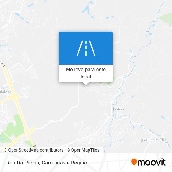 Rua Da Penha mapa