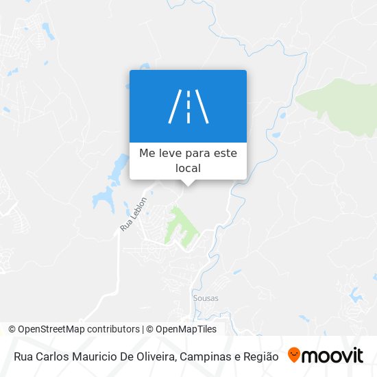 Rua Carlos Mauricio De Oliveira mapa
