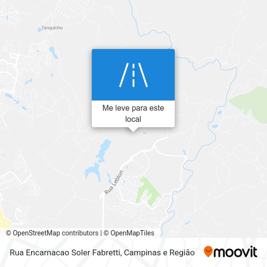 Rua Encarnacao Soler Fabretti mapa