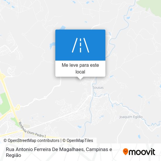 Rua Antonio Ferreira De Magalhaes mapa