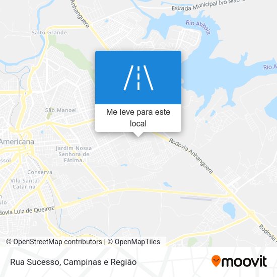 Rua Sucesso mapa