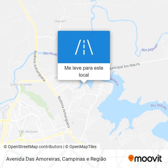 Avenida Das Amoreiras mapa