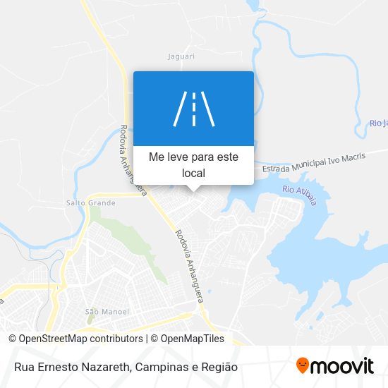 Rua Ernesto Nazareth mapa
