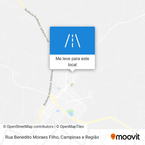Rua Benedito Moraes Filho mapa
