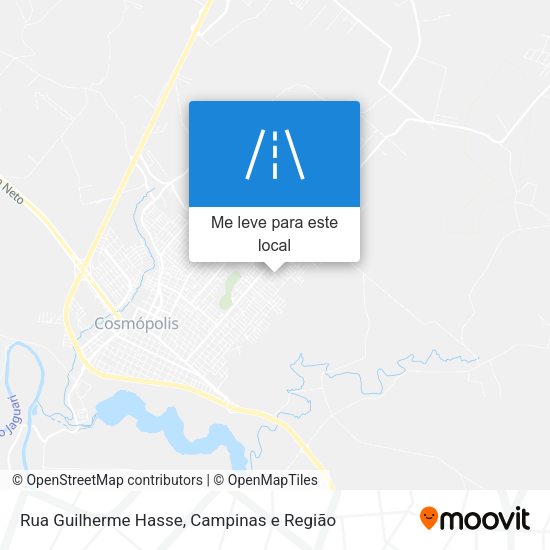 Rua Guilherme Hasse mapa