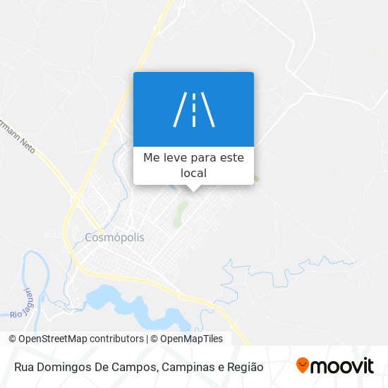 Rua Domingos De Campos mapa