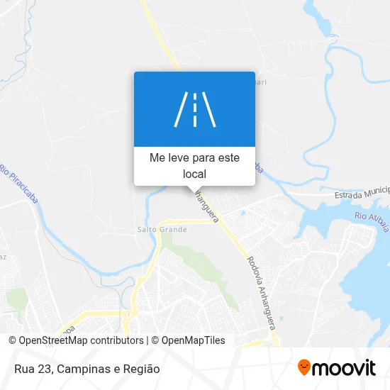 Rua 23 mapa