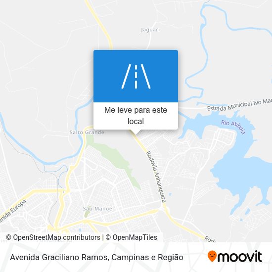 Avenida Graciliano Ramos mapa