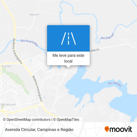 Avenida Circular mapa