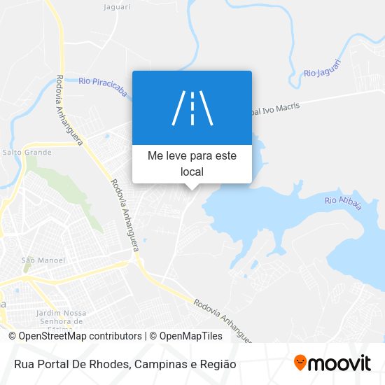 Rua Portal De Rhodes mapa