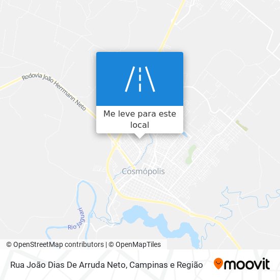 Rua João Dias De Arruda Neto mapa