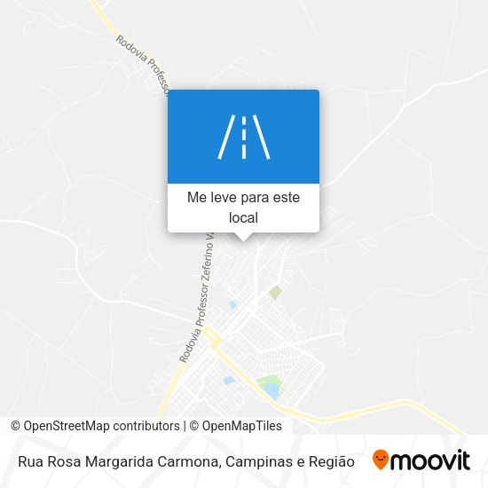 Rua Rosa Margarida Carmona mapa