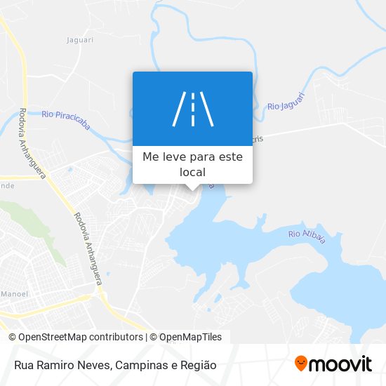 Rua Ramiro Neves mapa